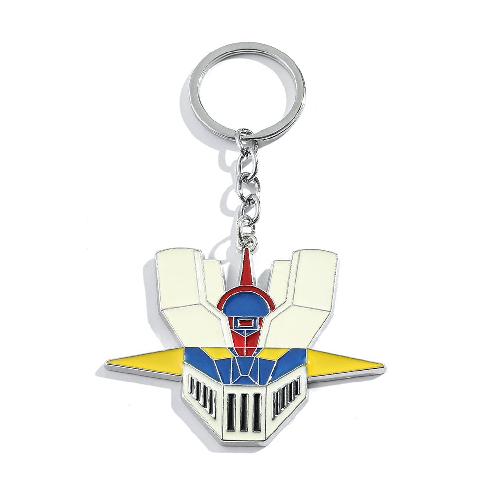 Men Accessories Logo - アニメ漫画戦士ロボットロゴキーホルダークリエイティブファッションペンダント男性用車バックパックアクセサリー ﻿