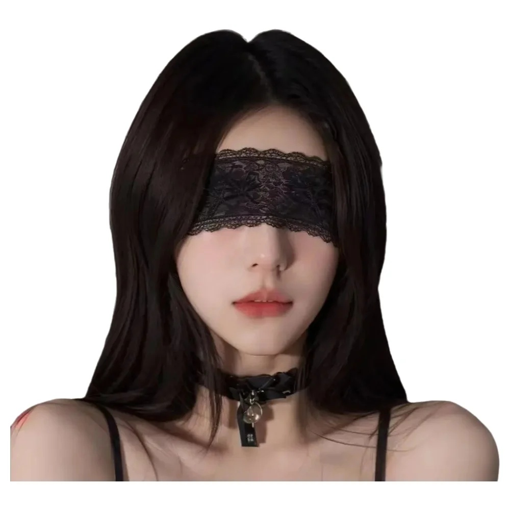 Men Accessories For Party - セクシーなレースアイマスク ブラックフローラル目隠し 女性男性カップル用 ロールプレイコスチュームアクセサリー ハロウィンパーティー用品