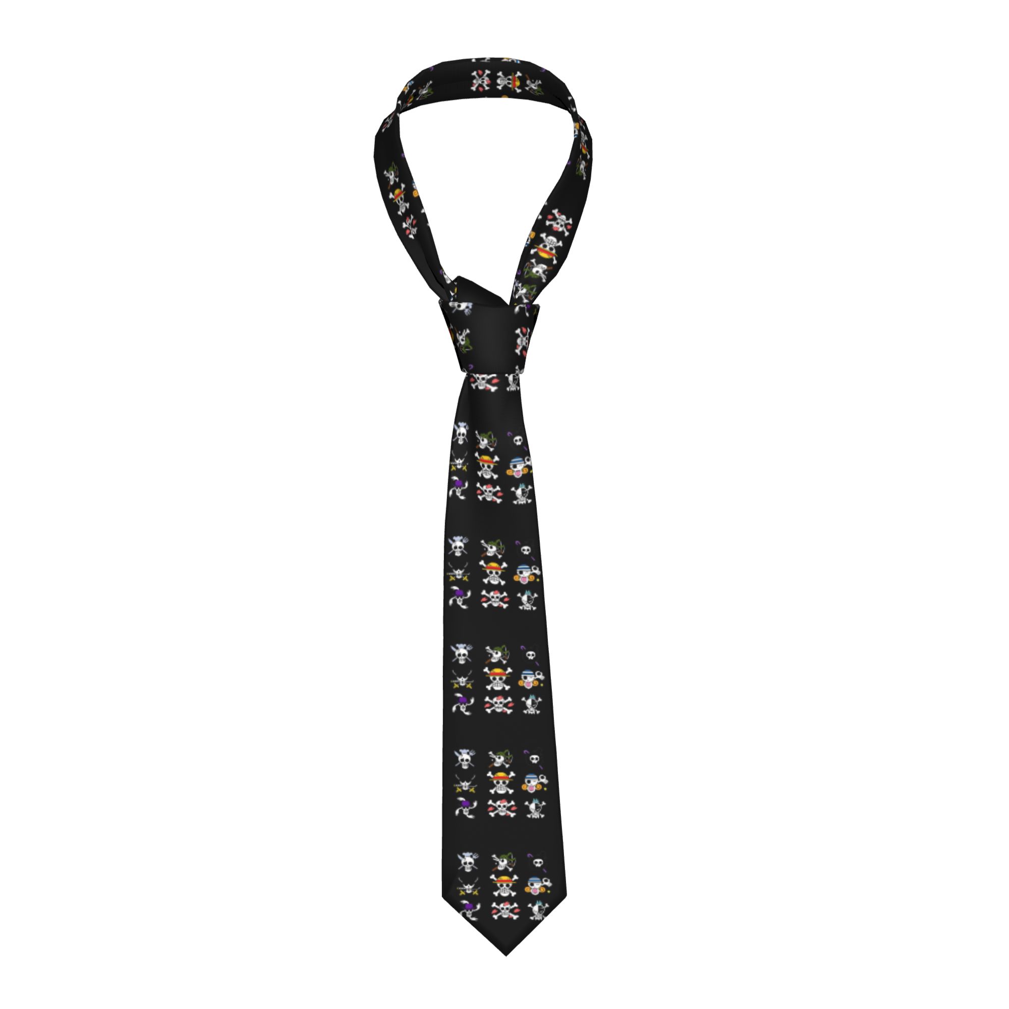 Men Accessories Logo - ネクタイ ワンピース パイレーツフラッグ ロゴ柄 90年代コレクション メンズ