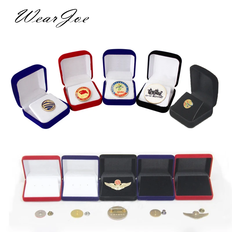 Men'S Accessories Drawer Organizer - 細かいバッジメダル包装ボックス群がっ記念コインコレクションオーガナイザージュエリーブローチ収納スクールエンブレムホルダーケース