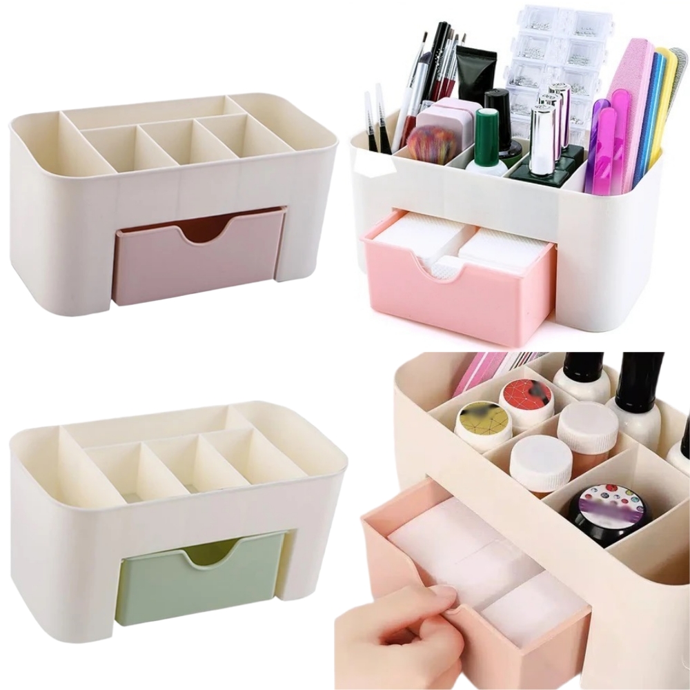 Men'S Accessories Drawer Organizer - ネイルアートオーガナイザーデスクトップ引き出し化粧品収納ボックス化粧ブラシオーガナイザーボックスジュエリー口紅マスクコンパートメント