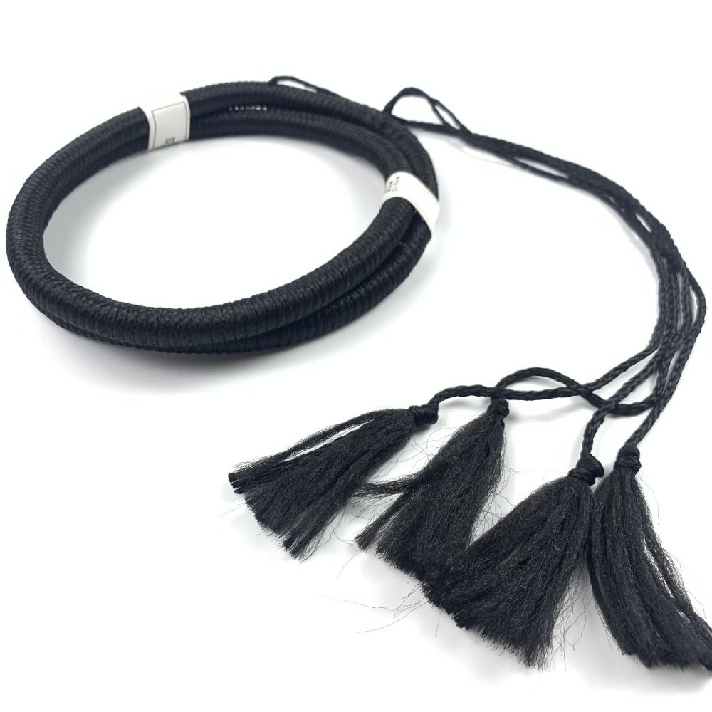 Men Accessories In Dubai - 1 個イスラム服帽子ロープ男サウジアラビアドバイイスラム教徒ヘッドロープ砂漠アクセサリー黒 Egal Shemagh ショール
