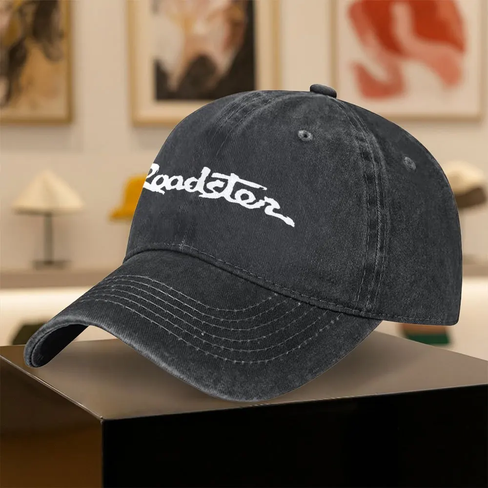 Men Accessories Logo - クラシックでトレンディなプリントロードスターカーロゴベースボールキャップ - お出かけ時の男女兼用の最高のアクセサリー - スタイリッシュでクラシックなVi