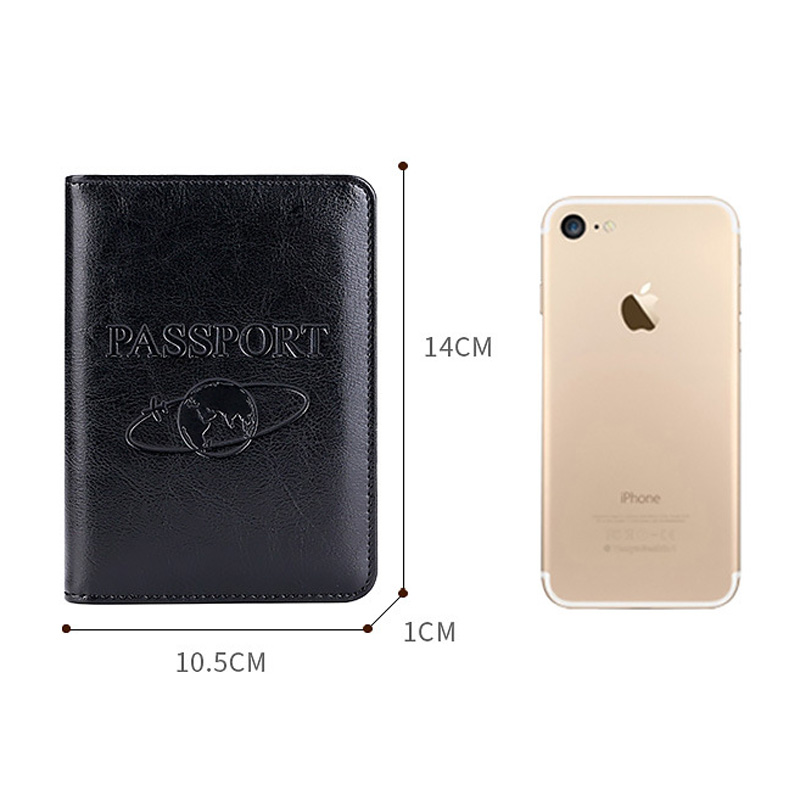 ユニセックス本革パスポートカバー RFID ブロッキング男性 - Passport Wallet Rfid のレビューと価格