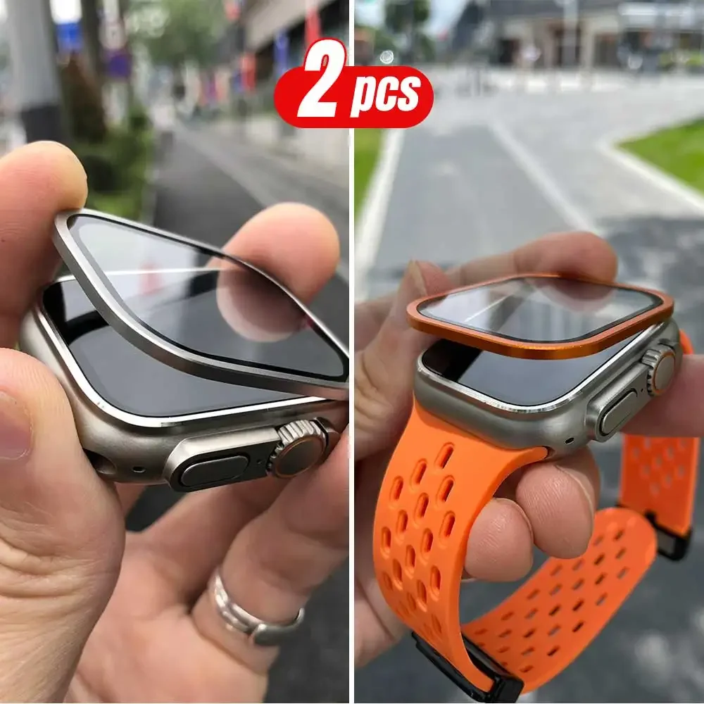 2 個チタン金属フレーム Apple Watch Ultra - Men'S Accessories Display のレビューと価格