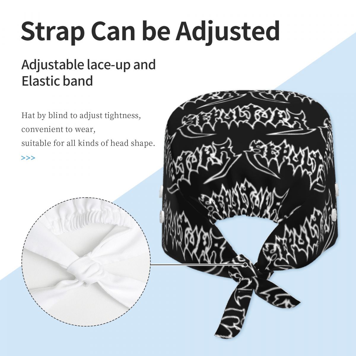 セプルトゥラ スレイヤー デスメタル スクラブハット 医師用 - Men Accessories H&M のレビューと価格