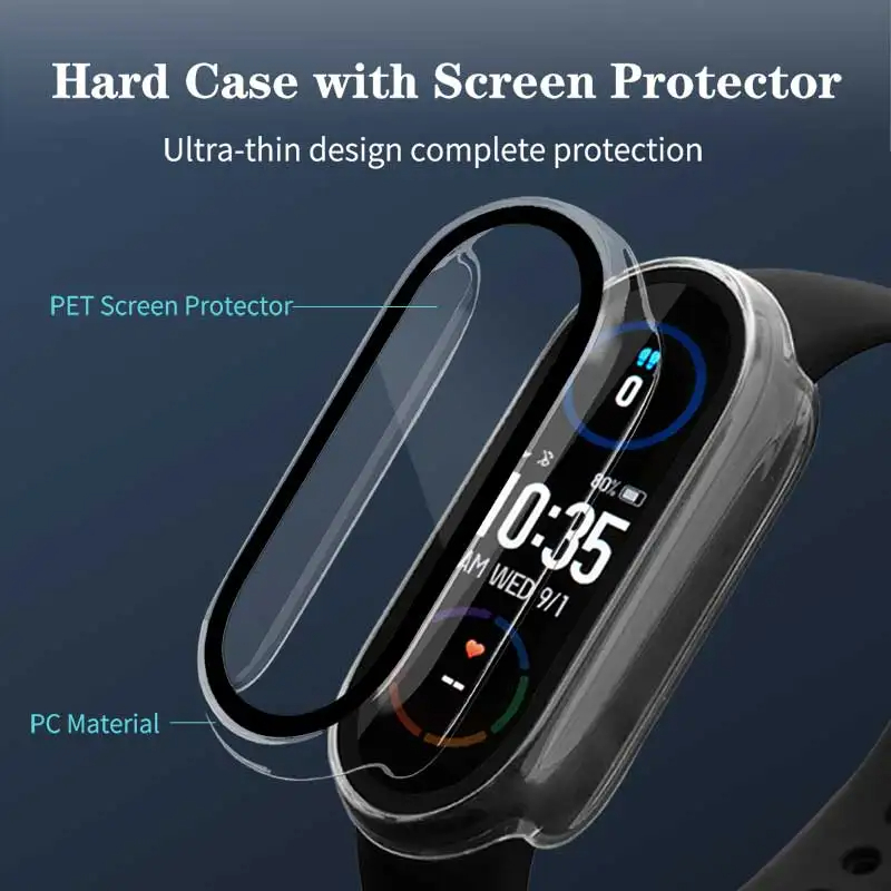 Xiaomi Mi Band 10/9/8用 強化ガラス+P - Men'S Accessories Display のレビューと価格