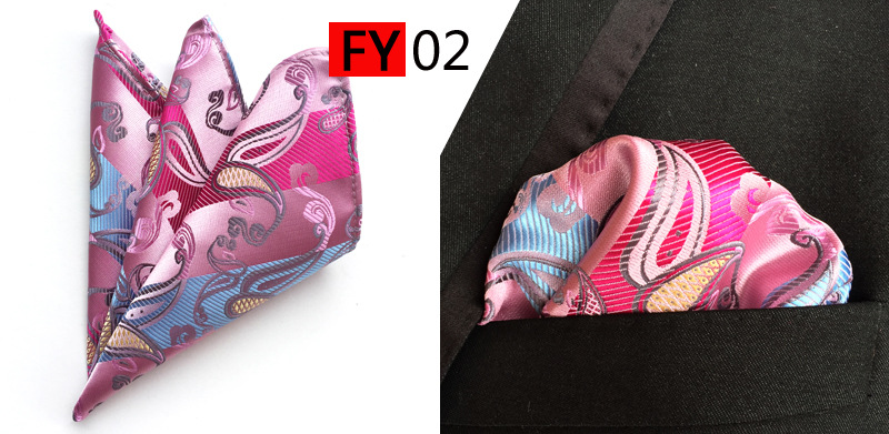 男性用の正方形のシルクポケット,光沢のあるプリント,ビジネス - Men'S Accessories Office のレビューと価格