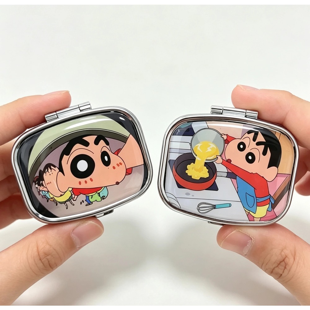 クレヨンしんちゃん ポータブル収納ケース（鏡付き）、かわいい - Men'S Accessories Drawer Organizer のレビューと価格
