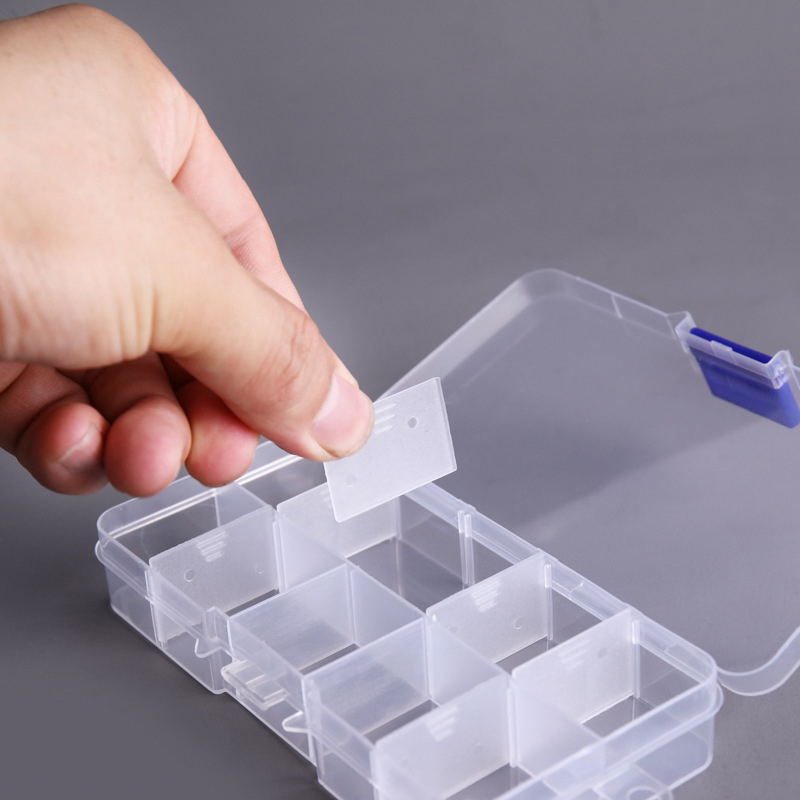 10 グリッドネイルアートオーガナイザーボックス収納ツール選 - Men'S Accessories Drawer Organizer のレビューと価格