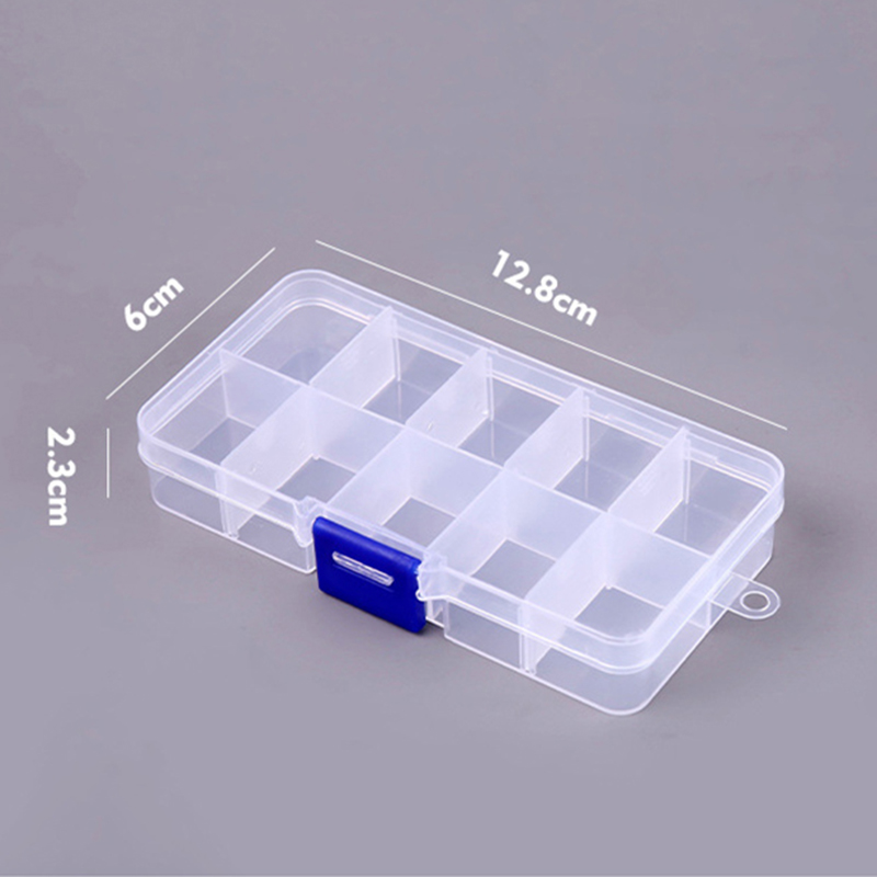 10 グリッドネイルアートオーガナイザーボックス収納ツール選 - Men'S Accessories Drawer Organizer のレビューと価格