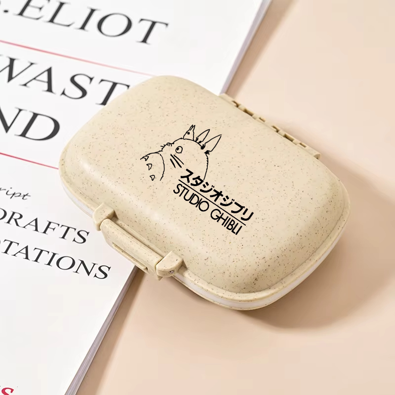 トトロ小型薬箱女性男性ピル収納ボックス漫画ミニ収納ボックスポ - Men'S Accessories Drawer Organizer のレビューと価格