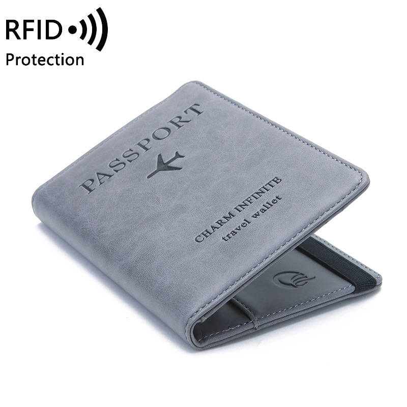 ユニセックス PU レザー パスポート ホルダー - RFI - Passport Wallet Rfid のレビューと価格