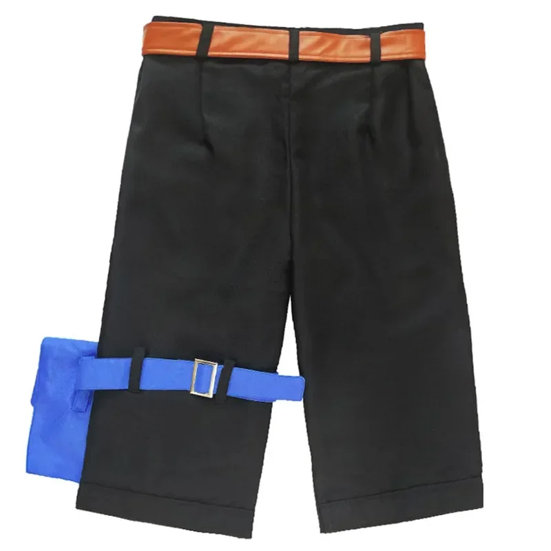 アニメポートガス·D·エースコスプレ衣装白ひげ海賊団黒ショー - Men Accessories For Party のレビューと価格