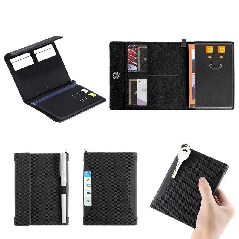 盗難防止RFIDパスポートウォレット、旅行チケットホルダー、 - Passport Wallet Rfid のレビューと価格