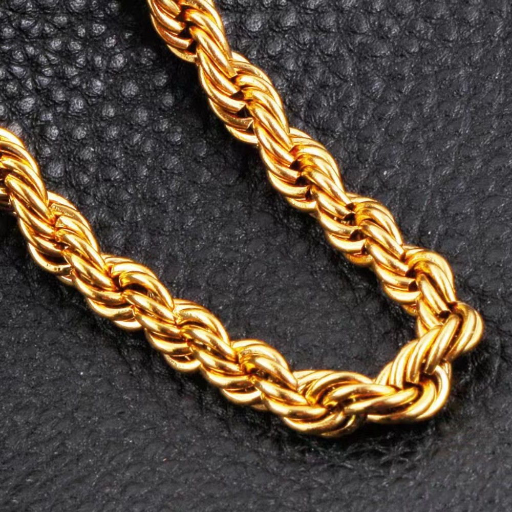45-60 センチメートル美しい 18 K ゴールド 4 ミ - Men'S Accessories Office のレビューと価格