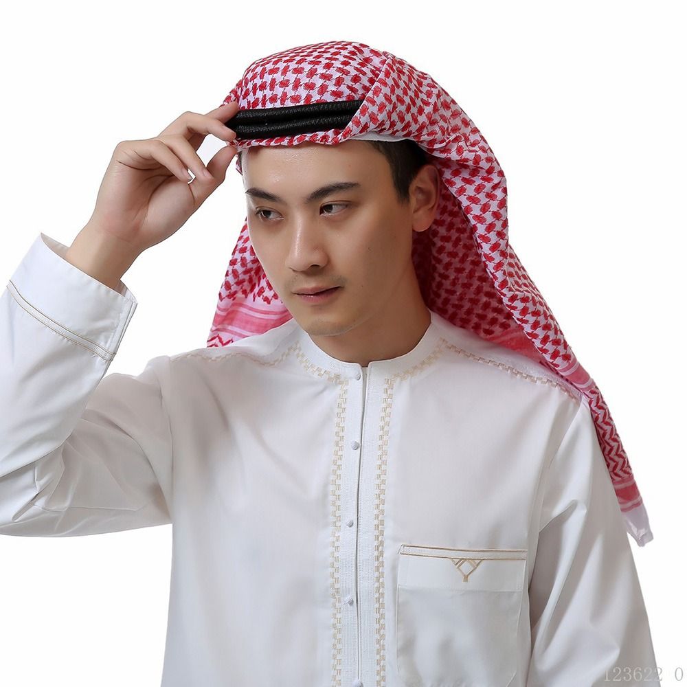 1 個イスラム服帽子ロープ砂漠アクセサリー男性サウジアラビア - Men Accessories In Dubai のレビューと価格
