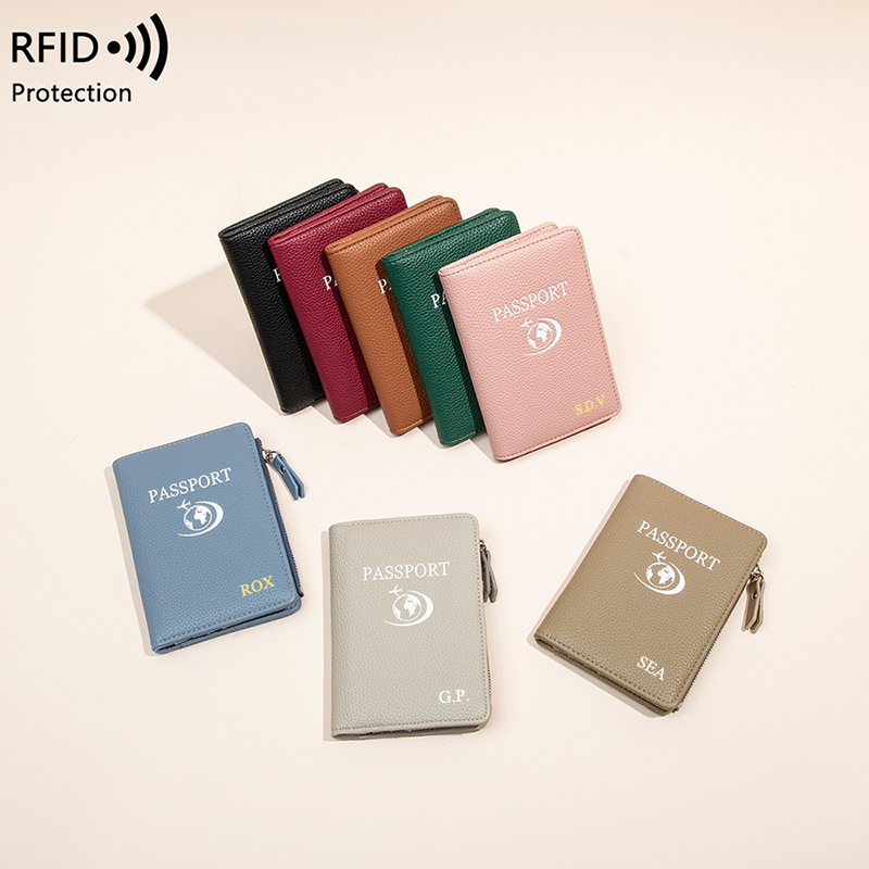トラベルウーマン RFID パーソナライズされたパスポートホ - Passport Wallet Rfid のレビューと価格