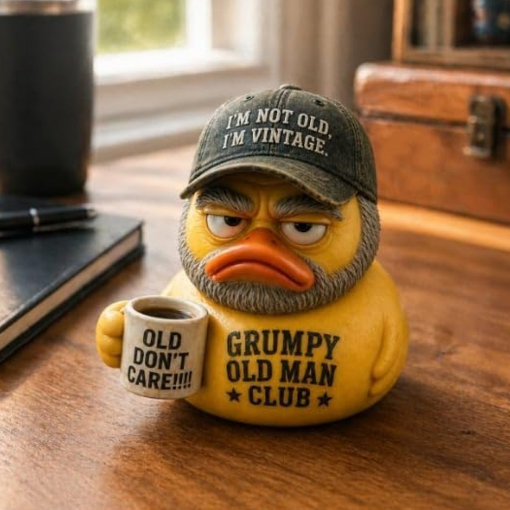 不機嫌そうな老人アヒルI'm Not Old I'm Vin - Men'S Accessories Office のレビューと価格