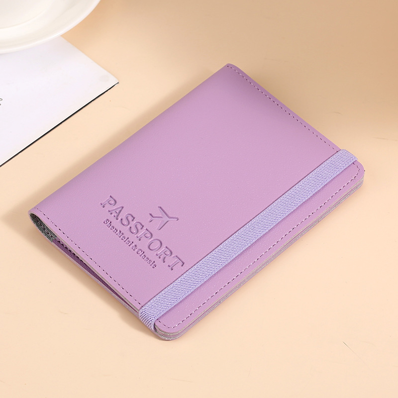 PUレザーパスポートカバー、多機能トラベルドキュメントホルダ - Passport Wallet Rfid のレビューと価格