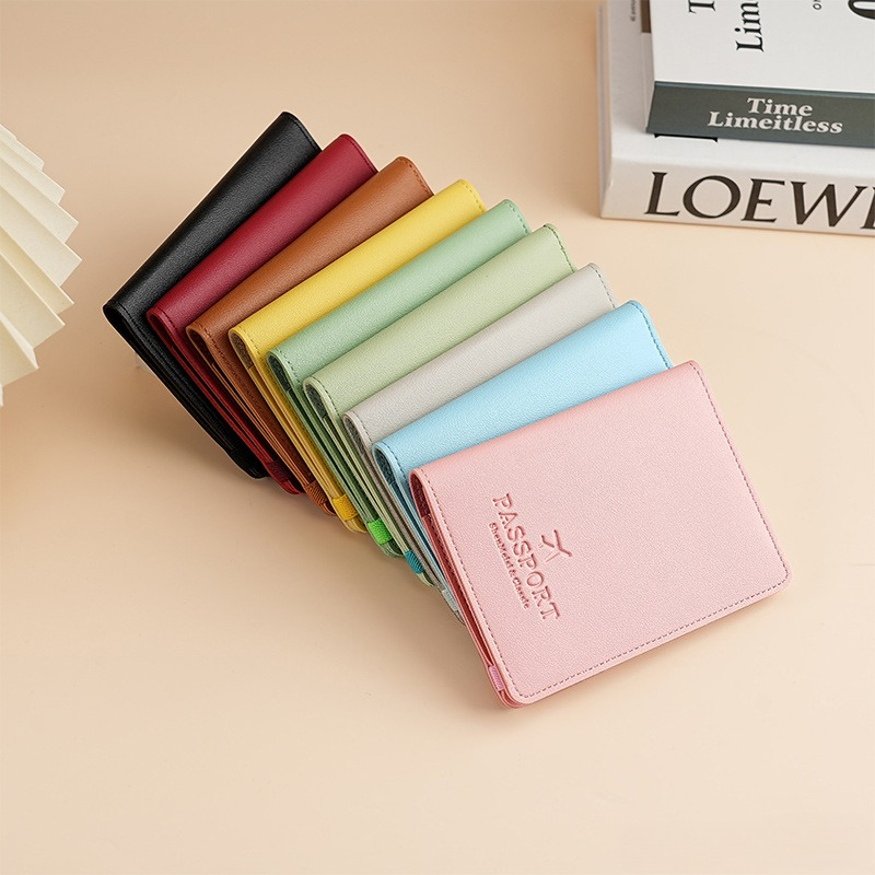 PUレザーパスポートカバー、多機能トラベルドキュメントホルダ - Passport Wallet Rfid のレビューと価格