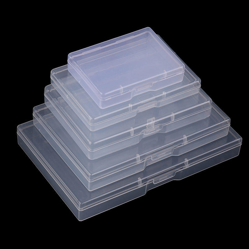 透明なプラスチックボックス長方形半透明梱包箱収納オーガナイザ - Men'S Accessories Drawer Organizer のレビューと価格