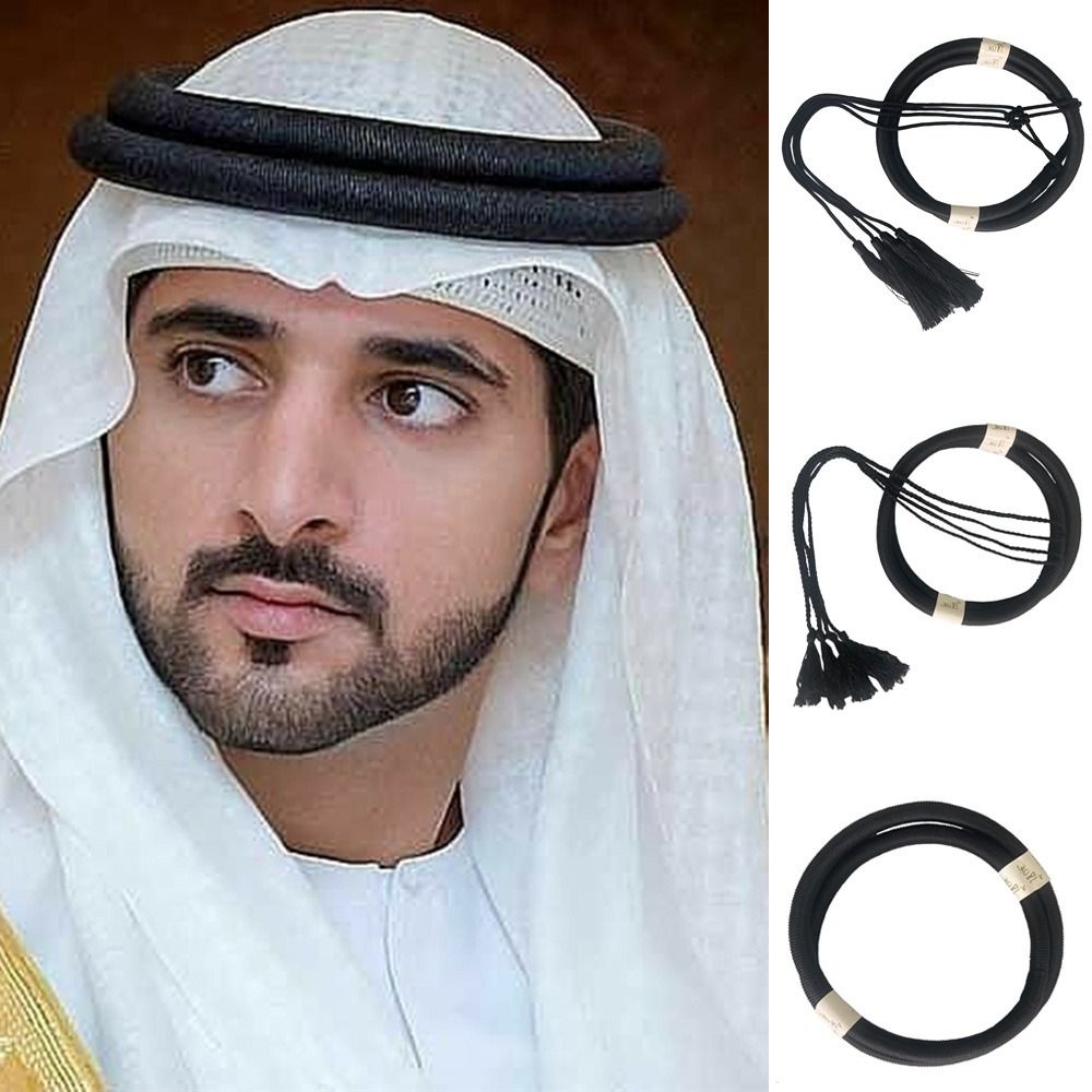 1 個イスラム服ヘッドウェアロープマンサウジアラビアドバイイ - Men Accessories In Dubai のレビューと価格
