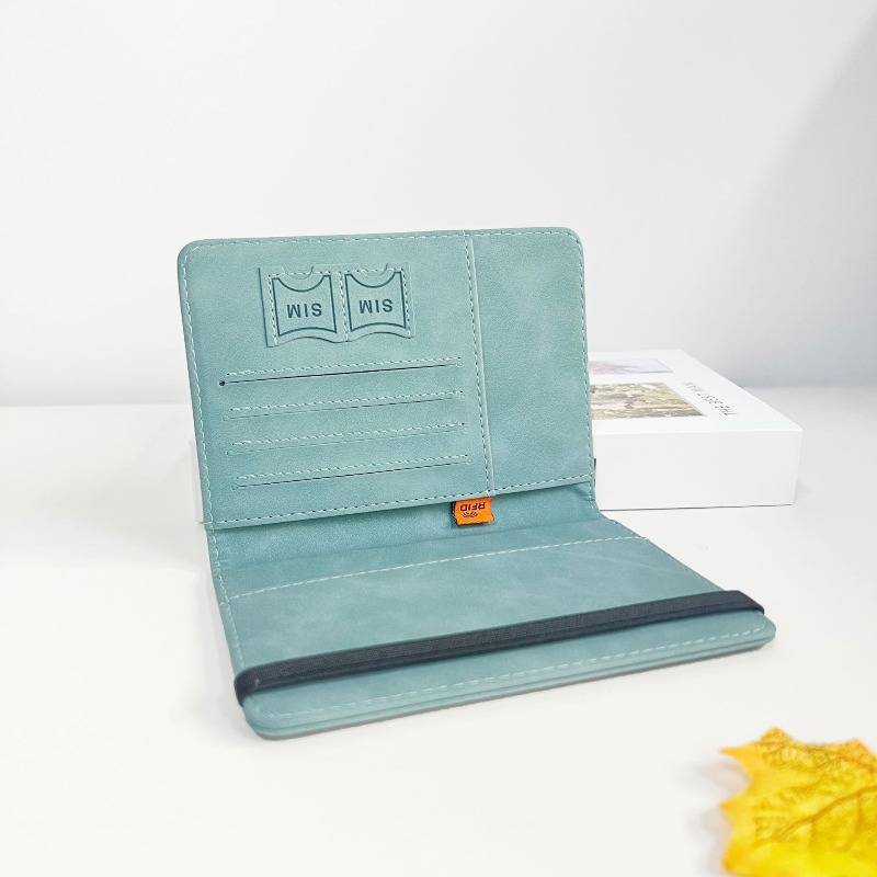 PUレザーパスポートホルダー、RFIDブロッキングパスポート - Passport Wallet Rfid のレビューと価格