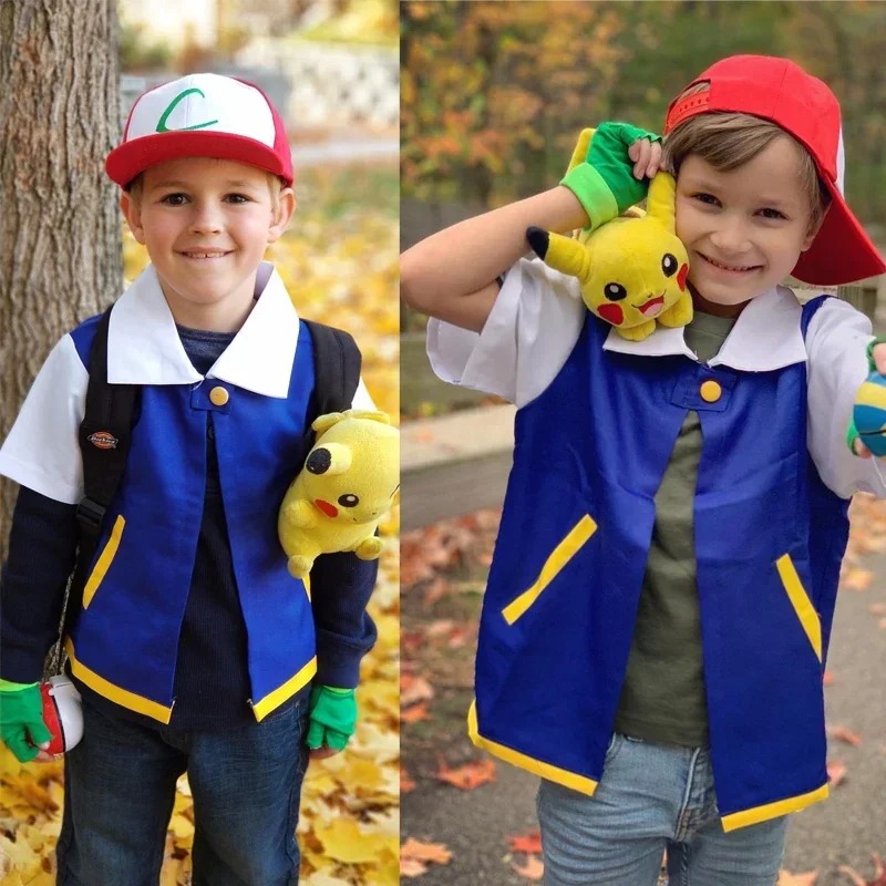 ハロウィンコスプレ衣装アニメアッシュケッチャムトレーナーパー - Men Accessories H&M のレビューと価格