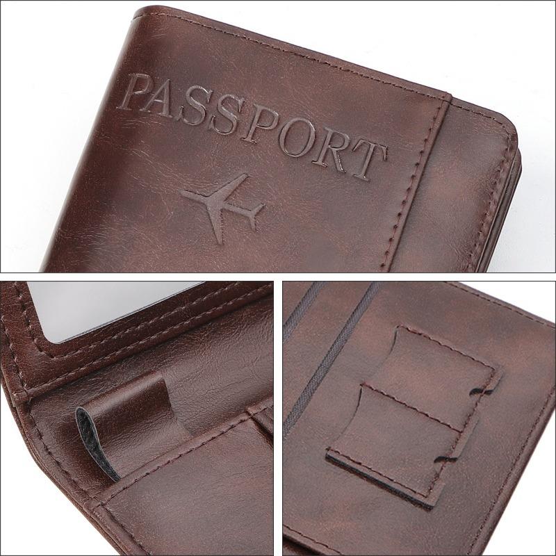 1PC 軽量パスポートウォレット RFID ブロッキング複数 - Passport Wallet Rfid のレビューと価格