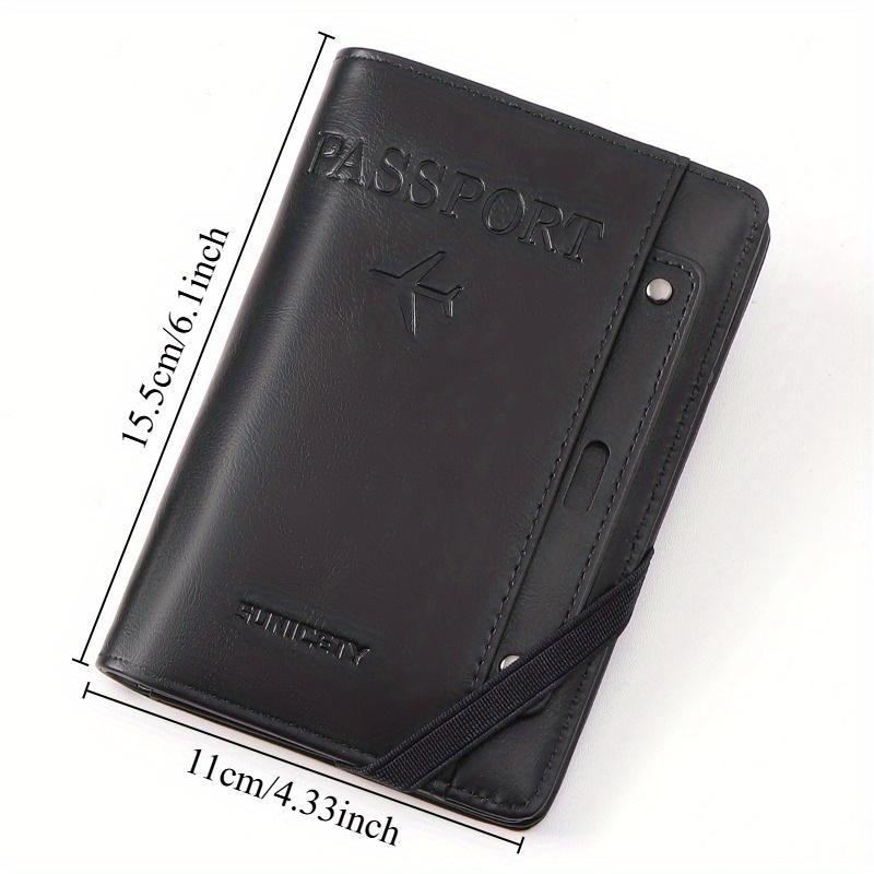 1PC 軽量パスポートウォレット RFID ブロッキング複数 - Passport Wallet Rfid のレビューと価格